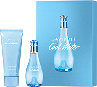 Davidoff Cool Water Woman Set = EdT Nat. Spray 30 ml + Body Lotion 75 ml