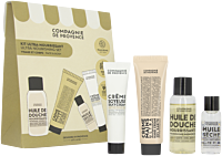 Compagnie de Provence Discovery Ultra Nourishing Shea Kit = Shower Oil + Hand Cream + Ingredients + Dry Oil